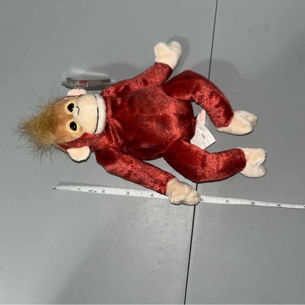 TY Beanie Baby SCHWEETHEART the Orangutan Retired NWT 1999 - Picture 11 of 11